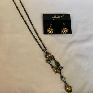 Necklace and Earrings